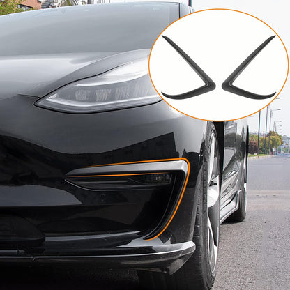 EVAAM® Foglight Canards Cover Trim for Model 3 (2017-2022) - EVAAM