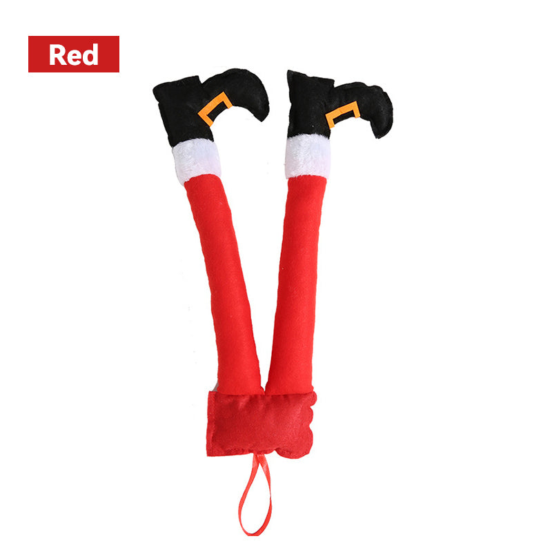 EVAAM® Trunk Santa Christmas Santa Claus Legs Decoration for Model 3/Y/S/X - EVAAM