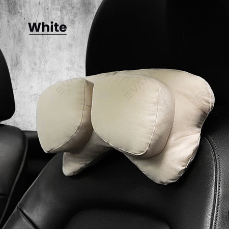 EVAAM® Neck Support Pillow And Height Adjustable Lumbar Pillow Set