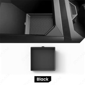 EVAAM® Center Console Organizer Tray Mat for Tesla Cybertruck 2024 Armrest Box Storage Silicone Pad