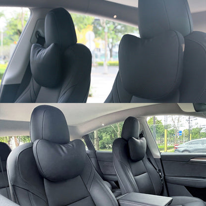 EVAAM® Nappa Leather Specialized Car Headrests for Tesla Model S/3/X/Y - EVAAM