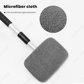 EVAAM® Windshield Defogger Brush - Glass Cleaning Brush for Tesla Model Y/3 - EVAAM