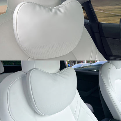 EVAAM® Nappa Leather Specialized Car Headrests for Tesla Model S/3/X/Y - EVAAM