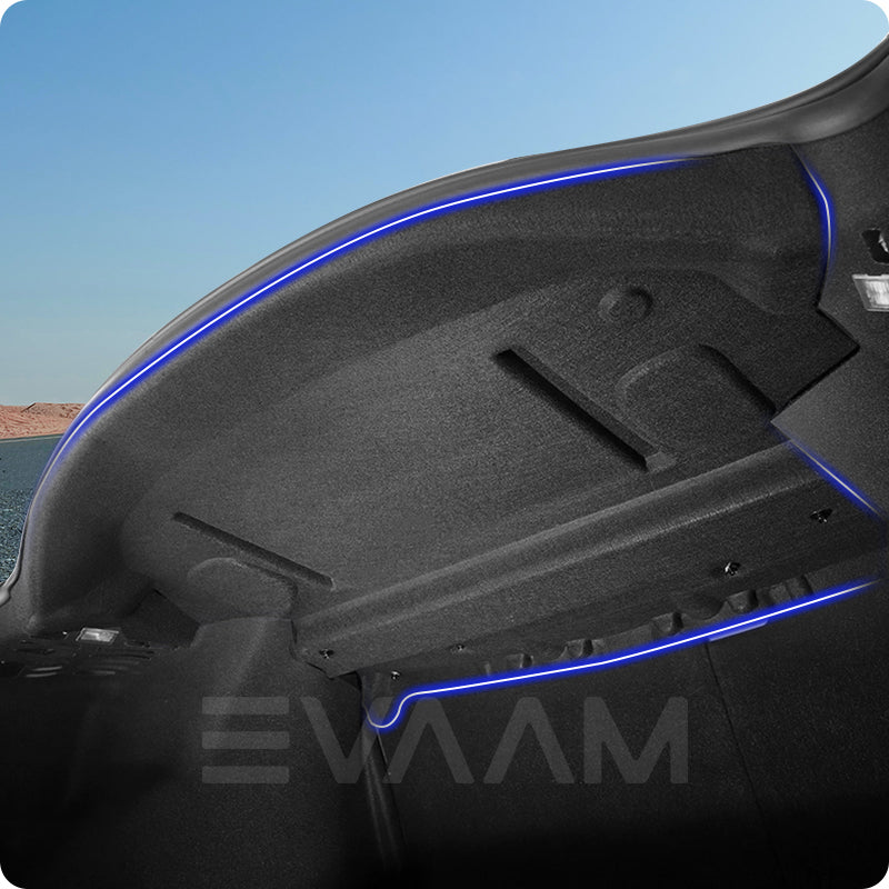 EVAAM® Rear Trunk Soundproof Mat for Model 3 Accessories - EVAAM