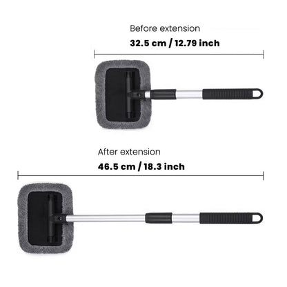 EVAAM® Windshield Defogger Brush - Glass Cleaning Brush for Tesla Model Y/3 - EVAAM