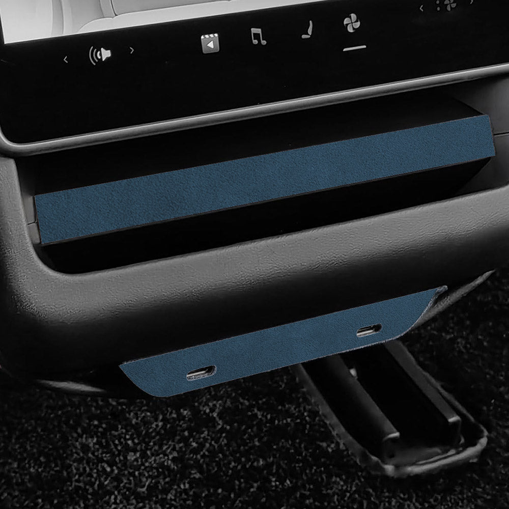 EVAAM® Alcantara 2 PCS Rear Air Vent Cover Sticker for Model 3 Highland - EVAAM