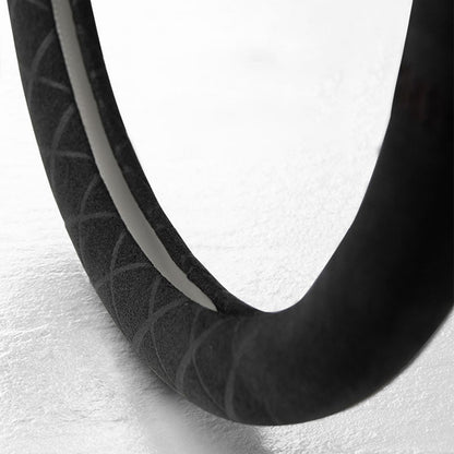 Alcantara Steering Wheel Caps Cover for Tesla By EVAAM® - EVAAM