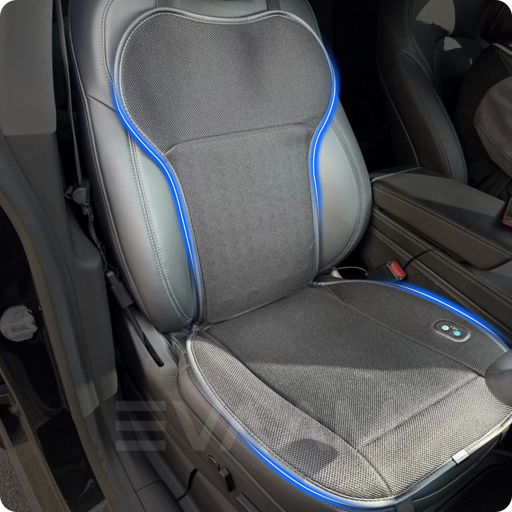 EVAAM® Breathable Ice Silk Cooling Seat Cushion Ventilation for Tesla Model 3/Y