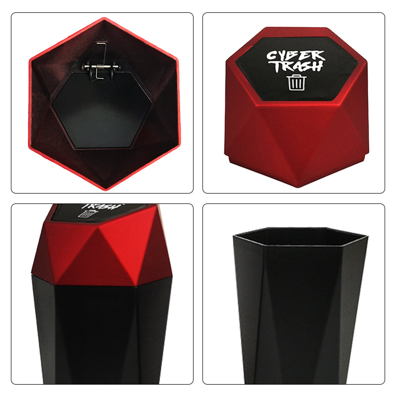 EVAAM® Car Trash Can With Lid for Tesla