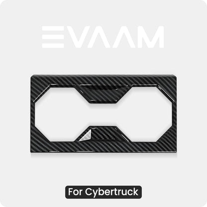 EVAAM® Center Console Cup Holder Panel for Cybertruck