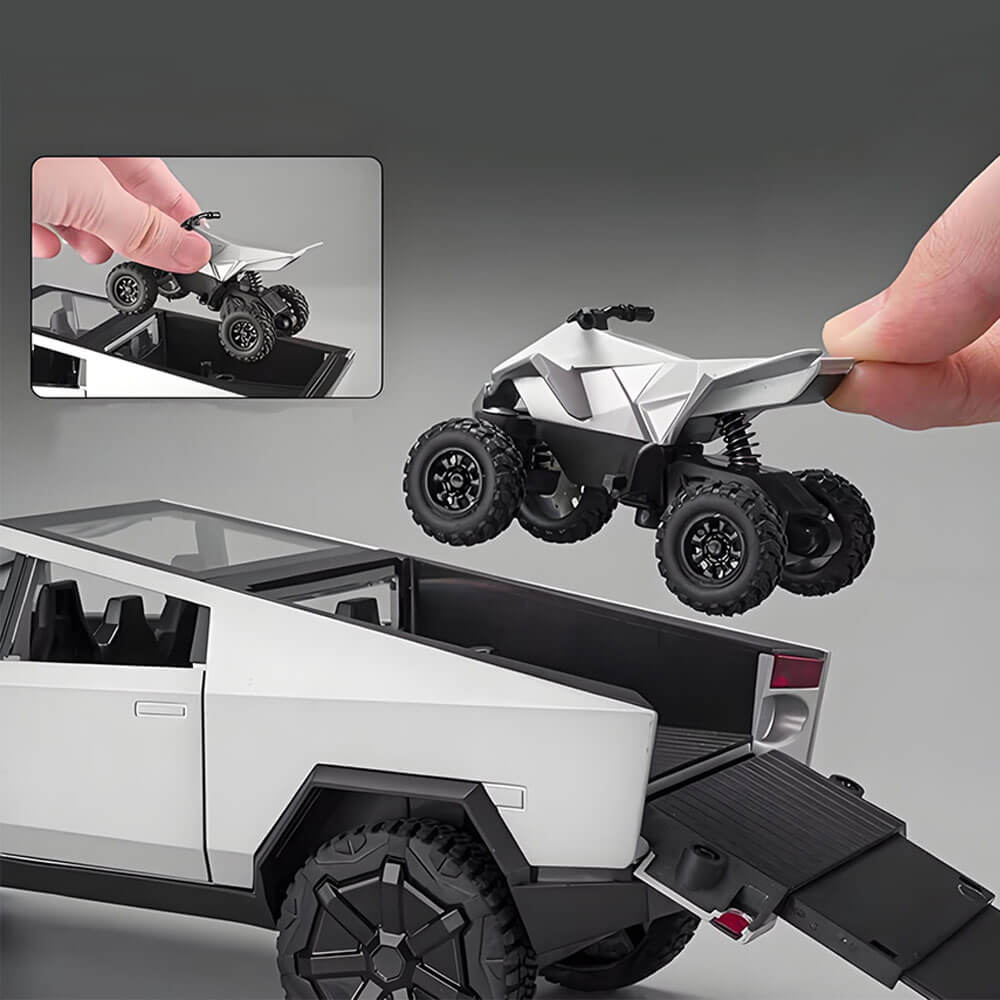 Cybertruck Model Pickup Truck 1/32 Alloy Toy Race Car – EVAAM®