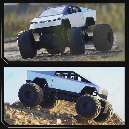 EVAAM® 1:8 Tesla Cybertruck Radio-Controlled Truck - EVAAM