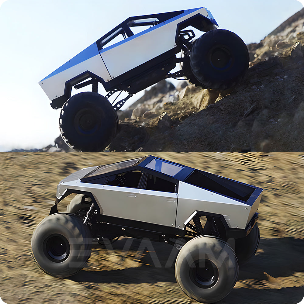 EVAAM® 1:8 Tesla Cybertruck Radio-Controlled Truck - EVAAM