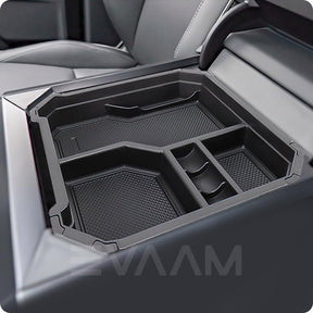 EVAAM® Double-layer center console organizer Tray for Cybertruck (2-pack)