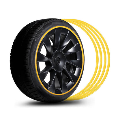 EVAAM™ 2022 UPGRADE! Wheel Rim Protector For Tesla All Models (4 PCS) (2012-2022) - EVAAM