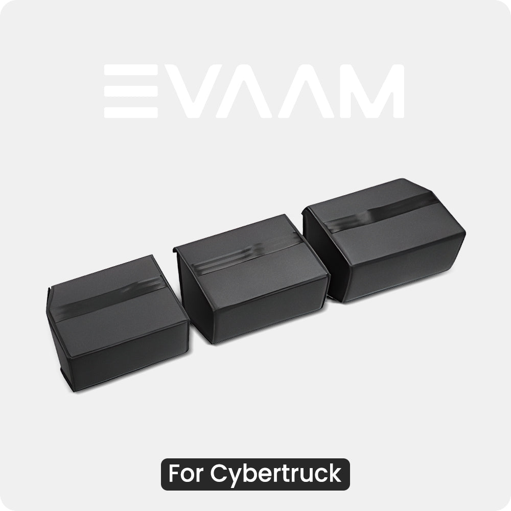 EVAAM 3-Packs Under Seat Storage Foldable for Cybertruck