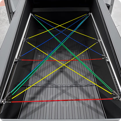 EVAAM® Bungee Cords With Hooks Bungee Straps for Cybertruck Bed - EVAAM