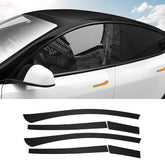 EVAAM® Glossy Black Pillar Delete Kit for Tesla Model 3/Y