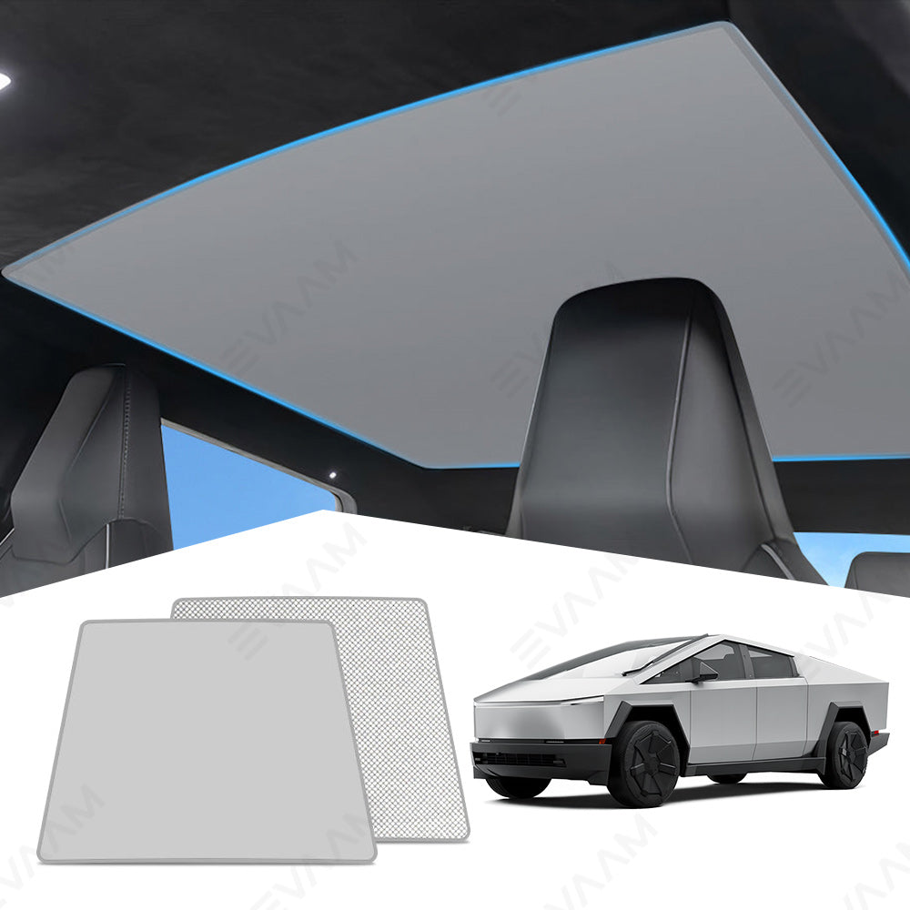 EVAAM® Sunroof Shade Windshield Sun Shade for Cybertruck 