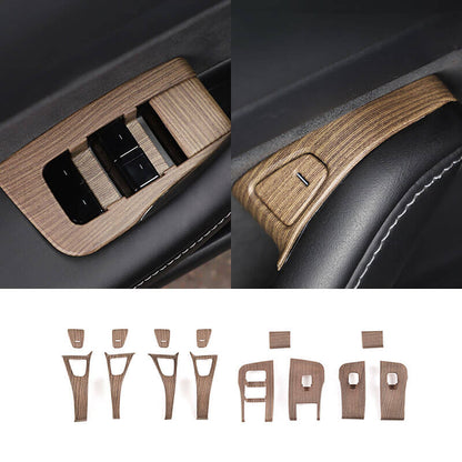 EVAAM® Wood Grain Cover Kit For Model 3 2017-2020 Accessories - EVAAM