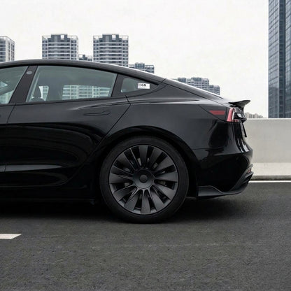 EVAAM® 19" Matte Black Wheel Covers Hubcap for Tesla Model Y Juniper 2020-2025 (4pcs)