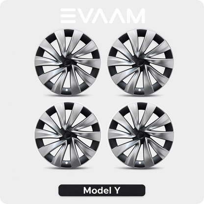 EVAAM® 19" Wheel Covers Hubcap for Tesla Model Y Juniper 2025+ (4pcs)