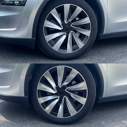 EVAAM® 19" Wheel Covers Hubcap for Tesla Model Y Juniper 2025+ (4pcs) - EVAAM