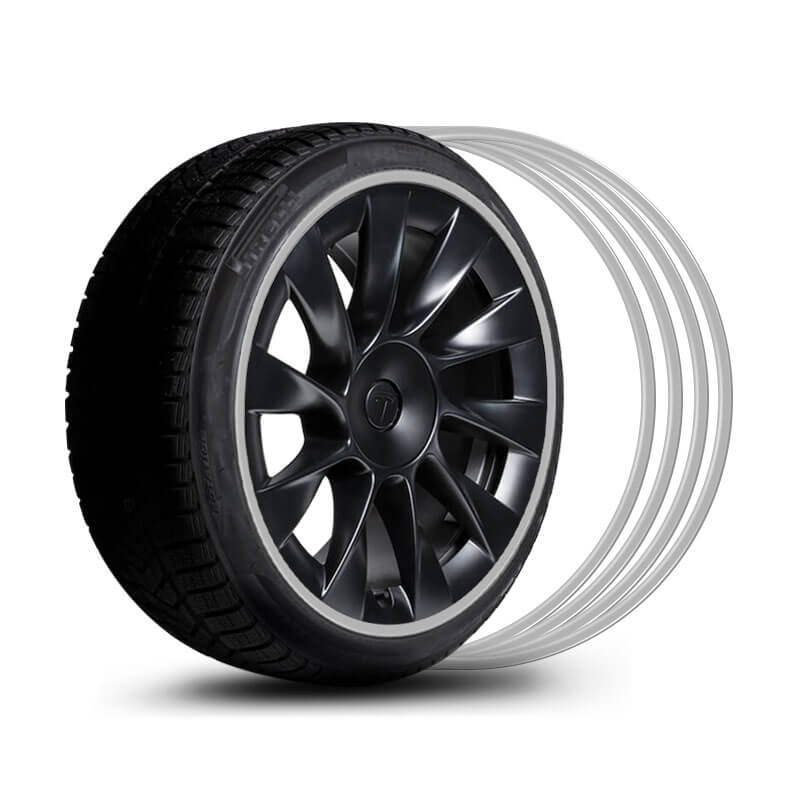 EVAAM™ UPGRADE! Wheel Rim Protector For Tesla All Models (4 PCS) (2012-2023) - EVAAM