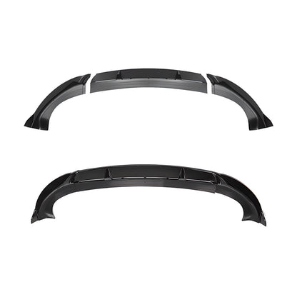 EVAAM® 3-Piece Front Lip Spoiler & Fog Light Trim for Tesla Model Y Juniper 2025+ - EVAAM