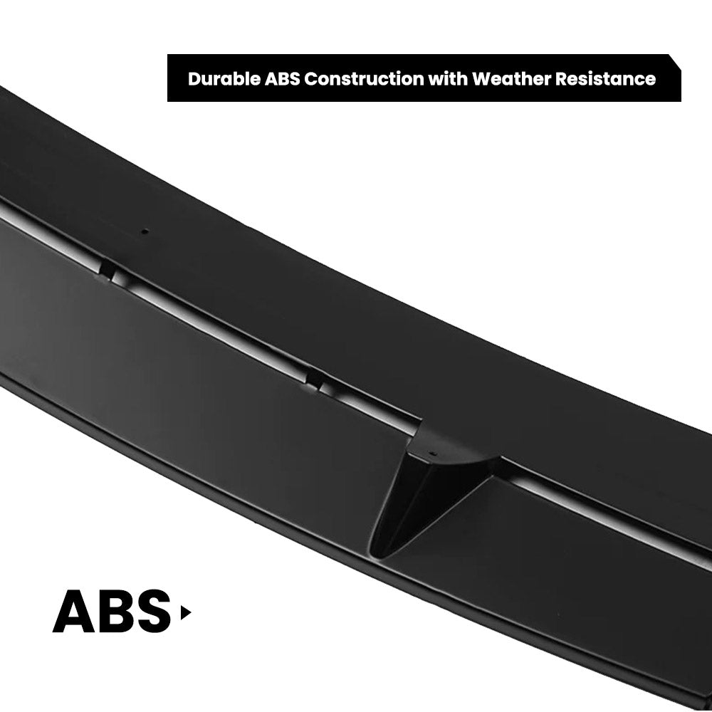 EVAAM® 3-Piece Front Lip Spoiler & Fog Light Trim for Tesla Model Y Juniper 2025+ - EVAAM