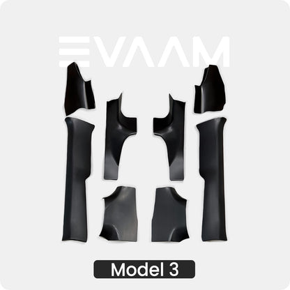 EVAAM® ABS Door Sill Protector Kit for 2024 Model 3 Highland - EVAAM