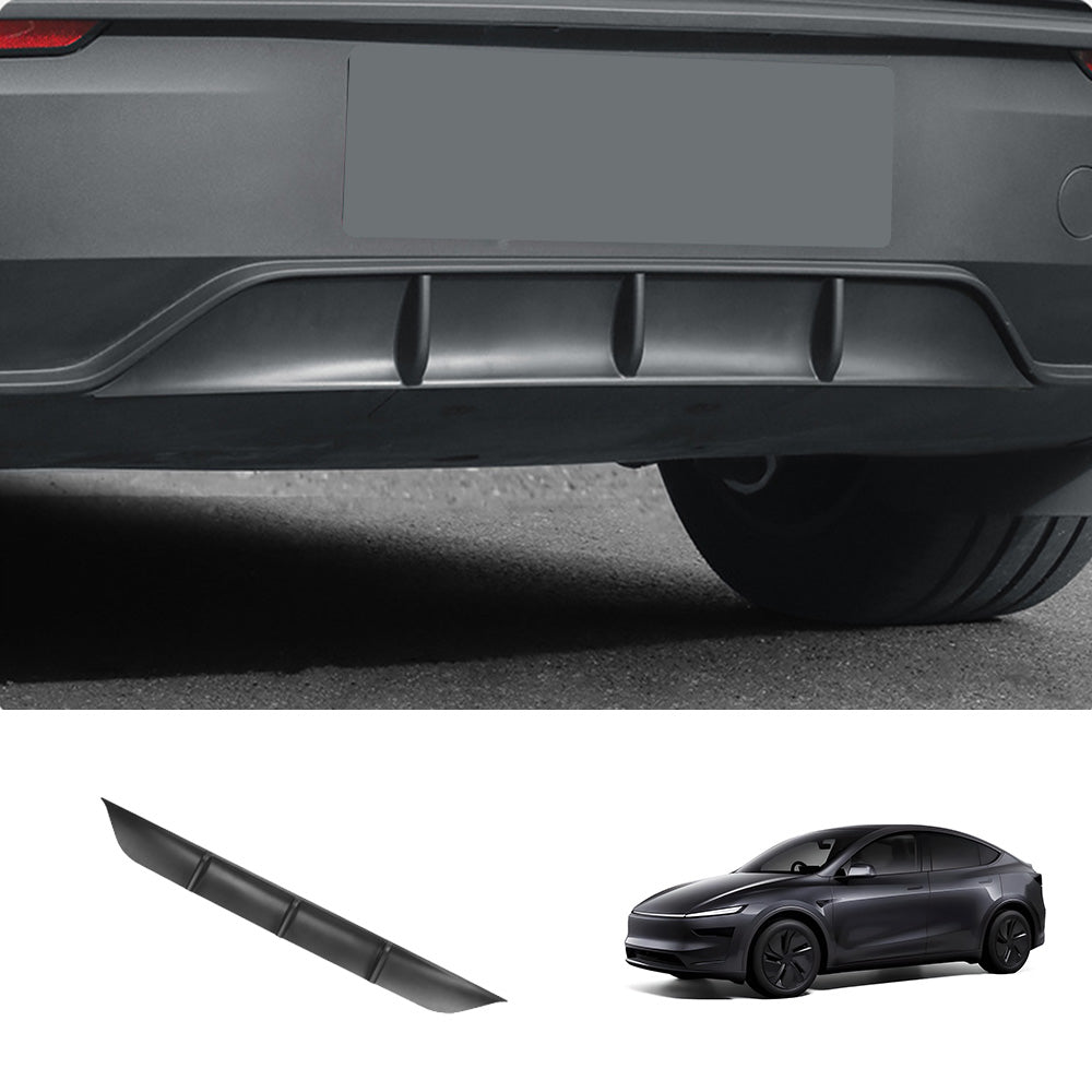 EVAAM® ABS Rear Bumper Lip Spoiler for Tesla Model Y Juniper 2025+ - EVAAM