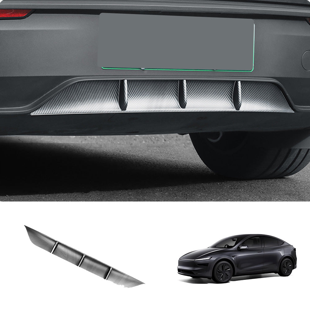 EVAAM® ABS Rear Bumper Lip Spoiler for Tesla Model Y Juniper 2025+ - EVAAM