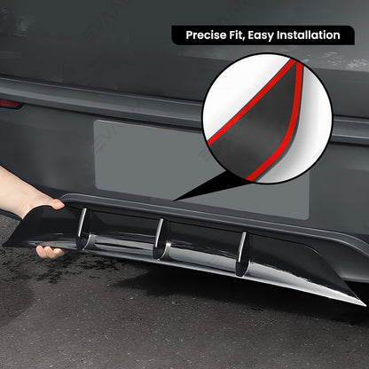 EVAAM® ABS Rear Bumper Lip Spoiler for Tesla Model Y Juniper 2025+ - EVAAM