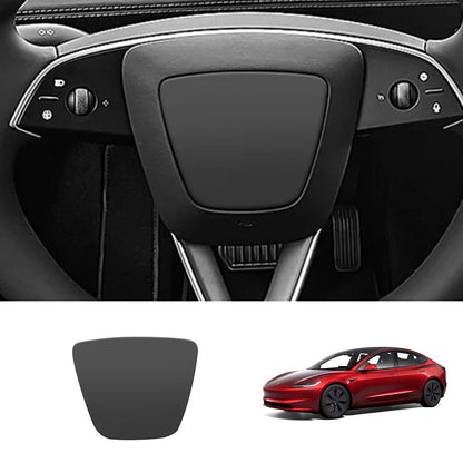 EVAAM® ABS Steering Wheel Center & V-Shape Trim for Tesla Model Y Juniper 2025+ / Model 3 Highland 2024+ - EVAAM