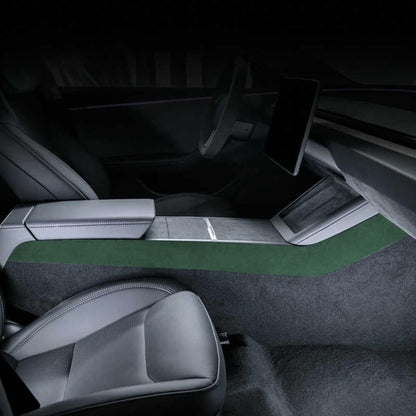 EVAAM® Alcantara Center Console Side Trim Sticker Cover For 2024 Model 3 Highland
