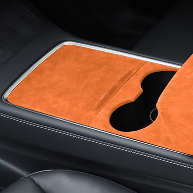 EVAAM® Alcantara Center Console Wraps Kit for Tesla Model 3Y (2021-2023)