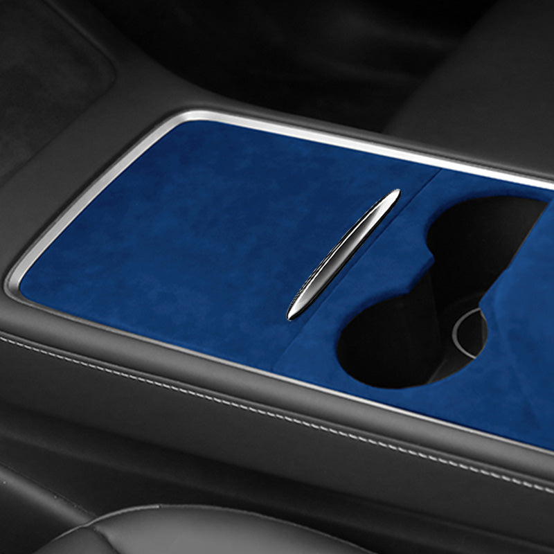 EVAAM® Alcantara  Center Console Wraps Kit for Tesla  Model 3/Y (2021-2023) - EVAAM