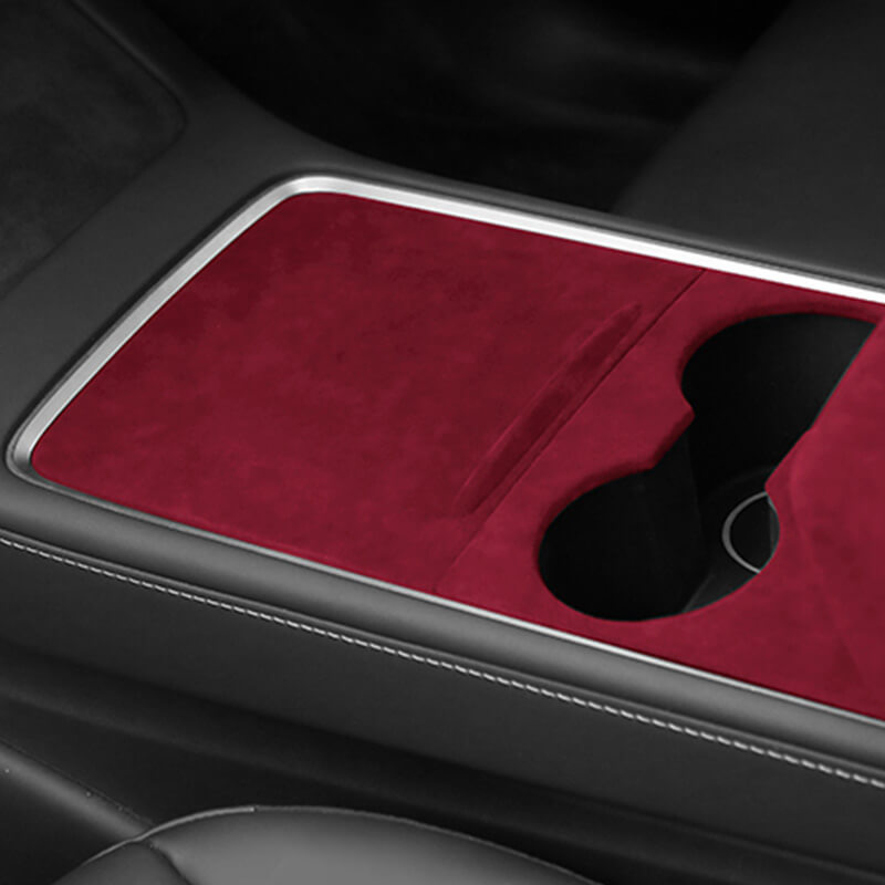 EVAAM® Alcantara Center Console Wraps Kit for Tesla Model 3Y (2021-2023)