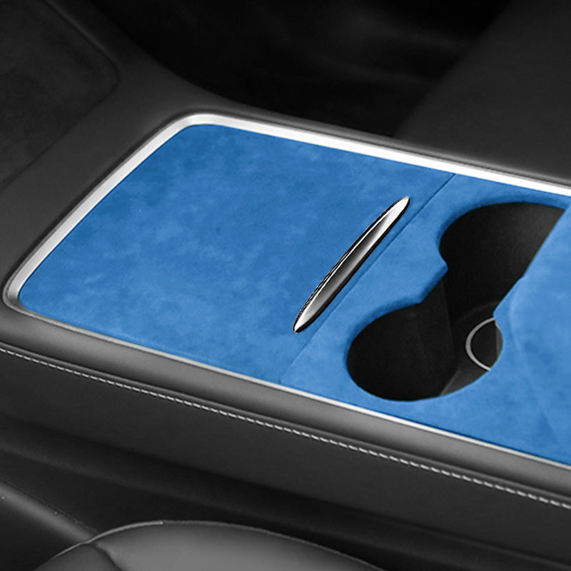EVAAM® Alcantara  Center Console Wraps Kit for Tesla  Model 3/Y (2021-2023) - EVAAM