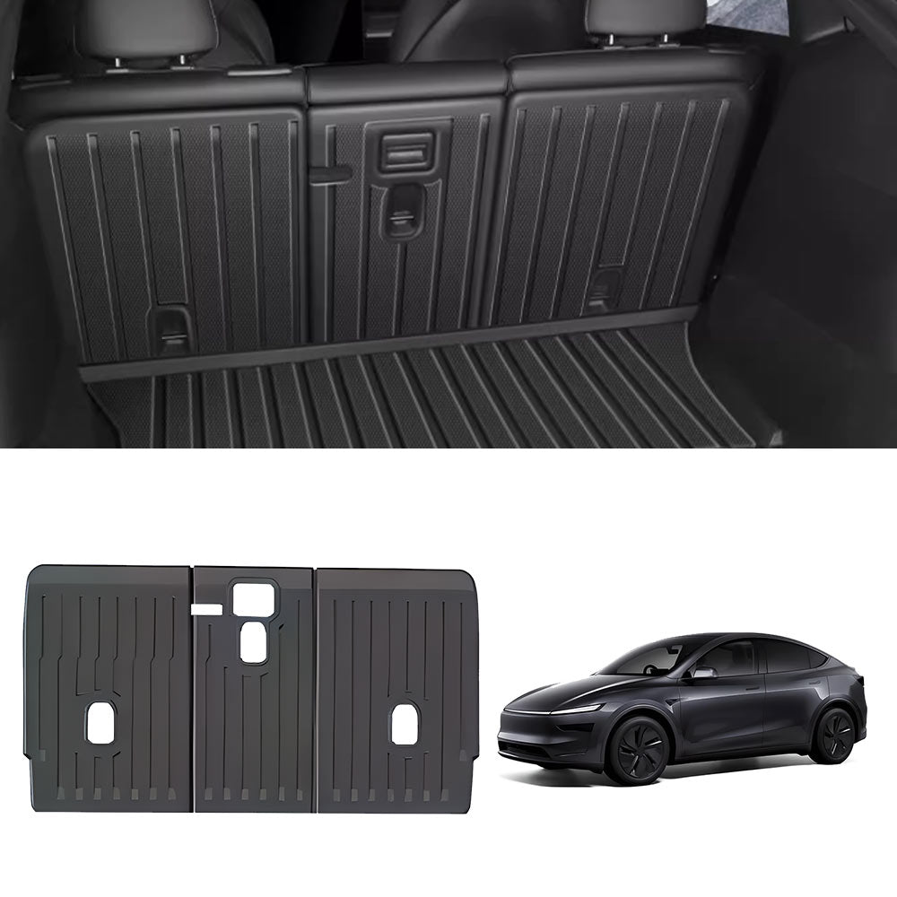 EVAAM® All-Weather TPE Floor Mats With Menis Blanket For Tesla Model Y Juniper 2025+ - EVAAM