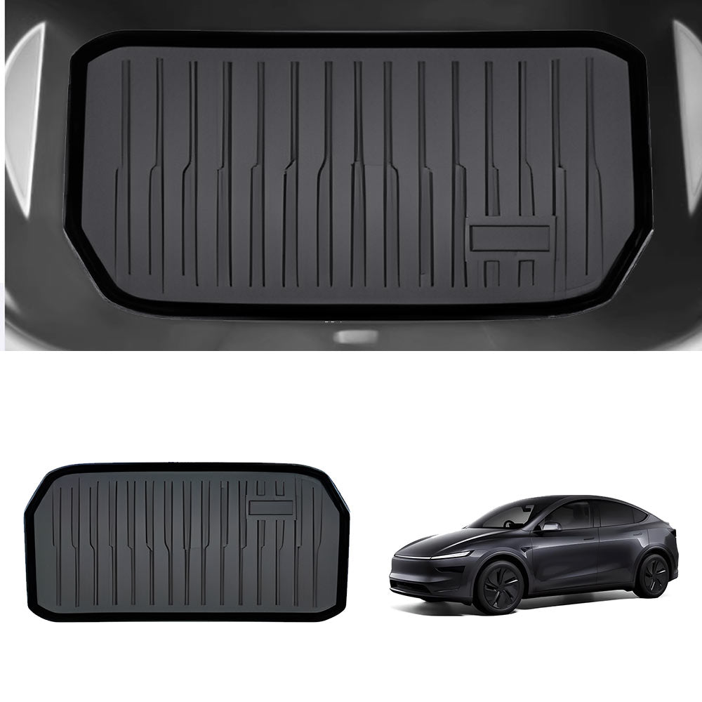EVAAM® All-Weather TPE Floor Mats With Menis Blanket For Tesla Model Y Juniper 2025+ - EVAAM