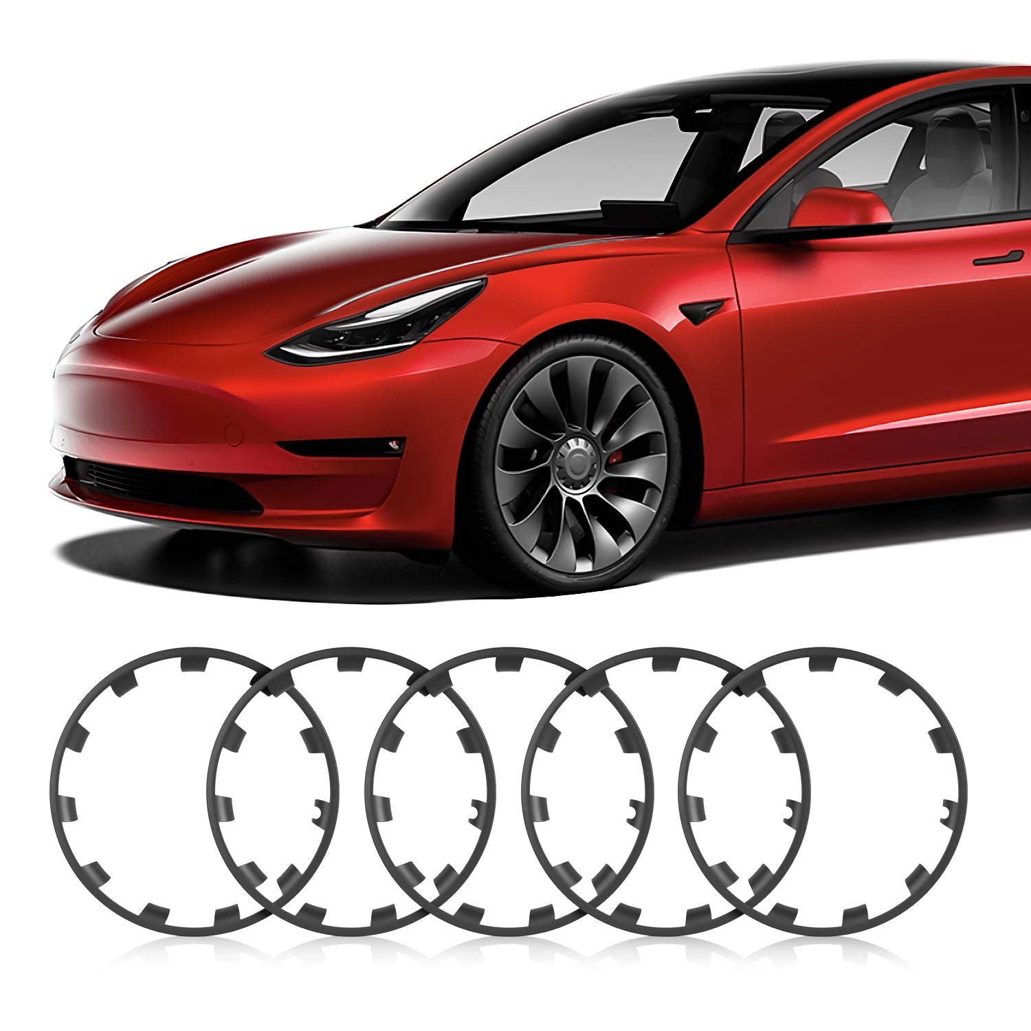 EVAAM® All-in-one Wheel Rim Protector for Tesla Model Y 20'' and Model Y 21'' - EVAAM