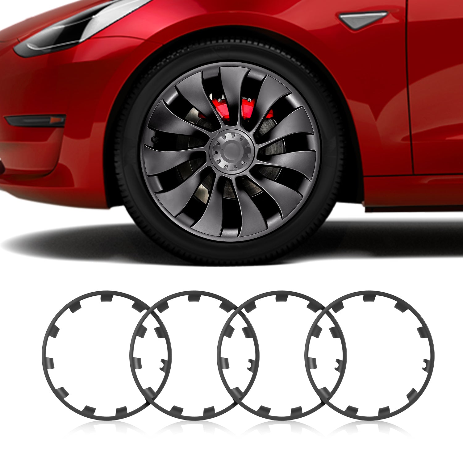 EVAAM® All-in-one Wheel Rim Protector for Tesla Model Y 20'' and Model Y 21'' - EVAAM