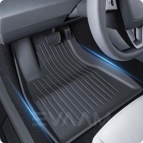 EVAAM® All Weather Floor Mats For Tesla 2024 Model 3 Highland