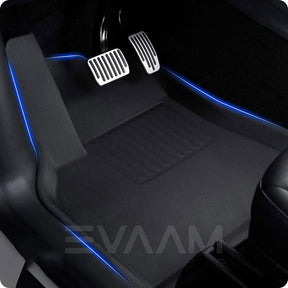 EVAAM® All Weather Floor Mats For Tesla 2024 Model 3 Highland