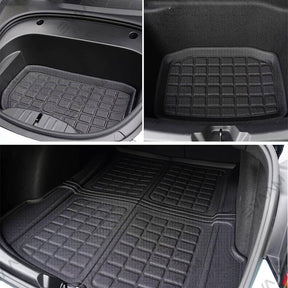 EVAAM® All Weather Floor Mats For Tesla 2024 Model 3 Highland