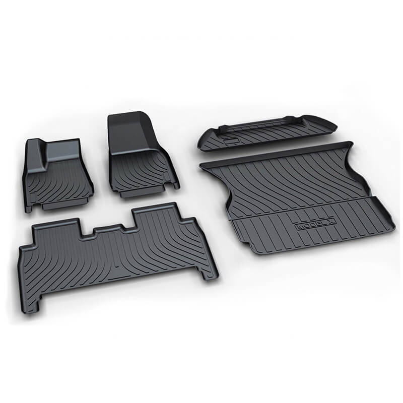EVAAM® All Weather Floor Mats for Model X - EVAAM