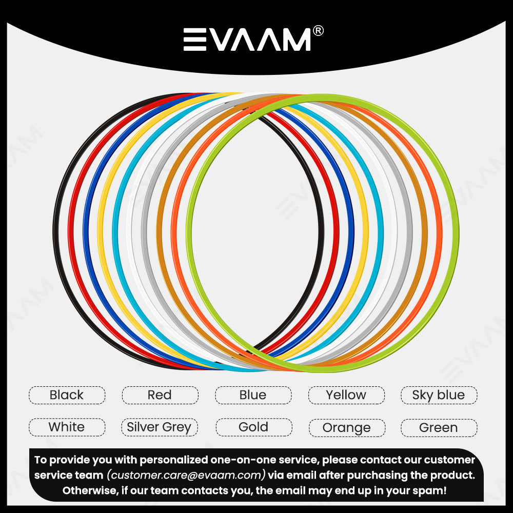 EVAAM® Aluminum Alloy Wheel Rim Protector Rim Case for Tesla All Models (4 PCS) (2012-2025) - EVAAM