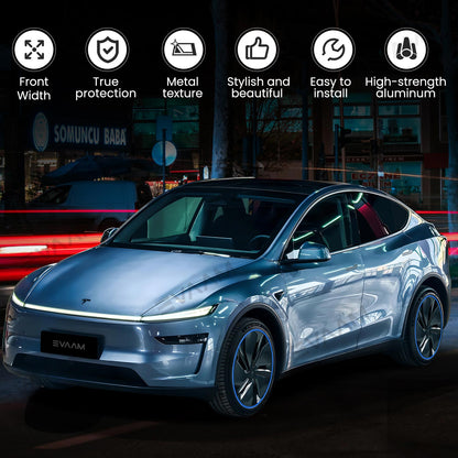 EVAAM® Aluminum Alloy Wheel Rim Protector Rim Case for Tesla Model Y Juniper 2025+ (4 PCS) - EVAAM